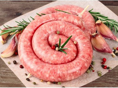 Saucisses par 5 kg - La Ferme de Caillouet